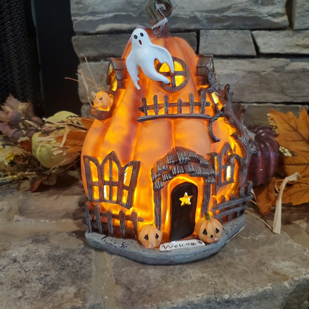 Viral Halloween! Pumpkin Haunted House-NWT - Picture 6 of 6